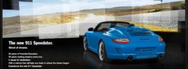 Porsche 911 Speedster web special