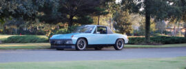 porsche 914 1973 blue