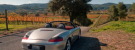 porsche boxster open road