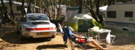 Porsche camping in style